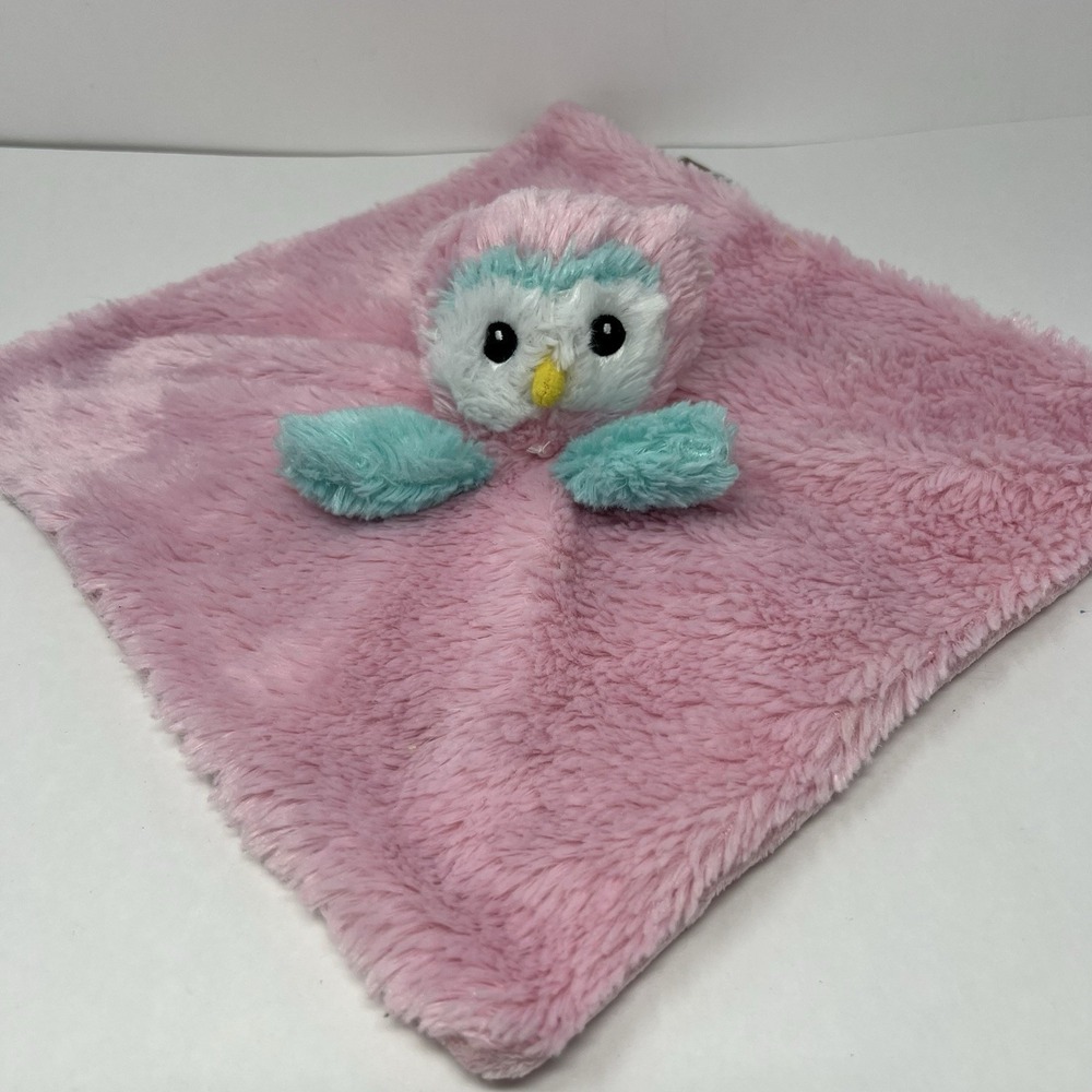 Baby Bass Pro‎ Shops Owl Lovey pink Security lovies bird plush stuffed Animal
